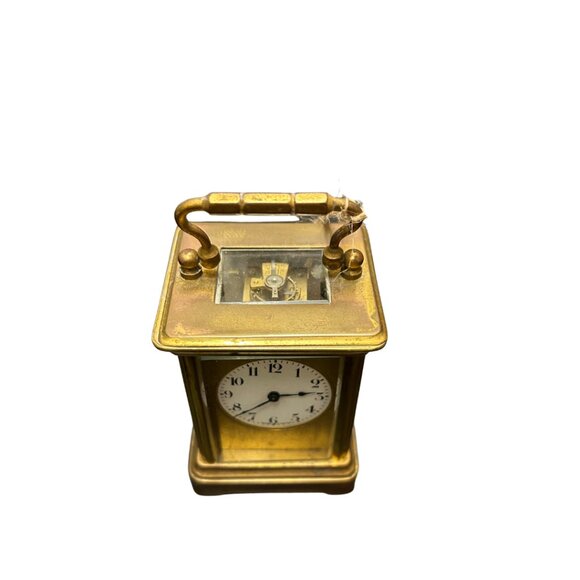 Brass Vintage Clock - Picture 2 of 8